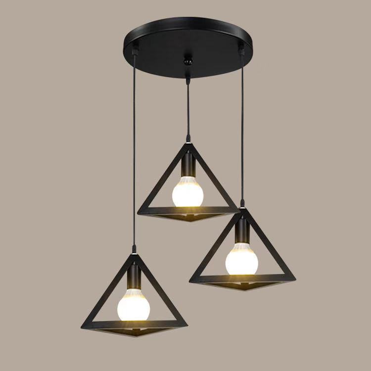 Modern Pendant Light Minimalist Indoor Chandelier Dining Pendant LED Light Living Room Iron Bar Counter Bedroom Lamp Home Decor