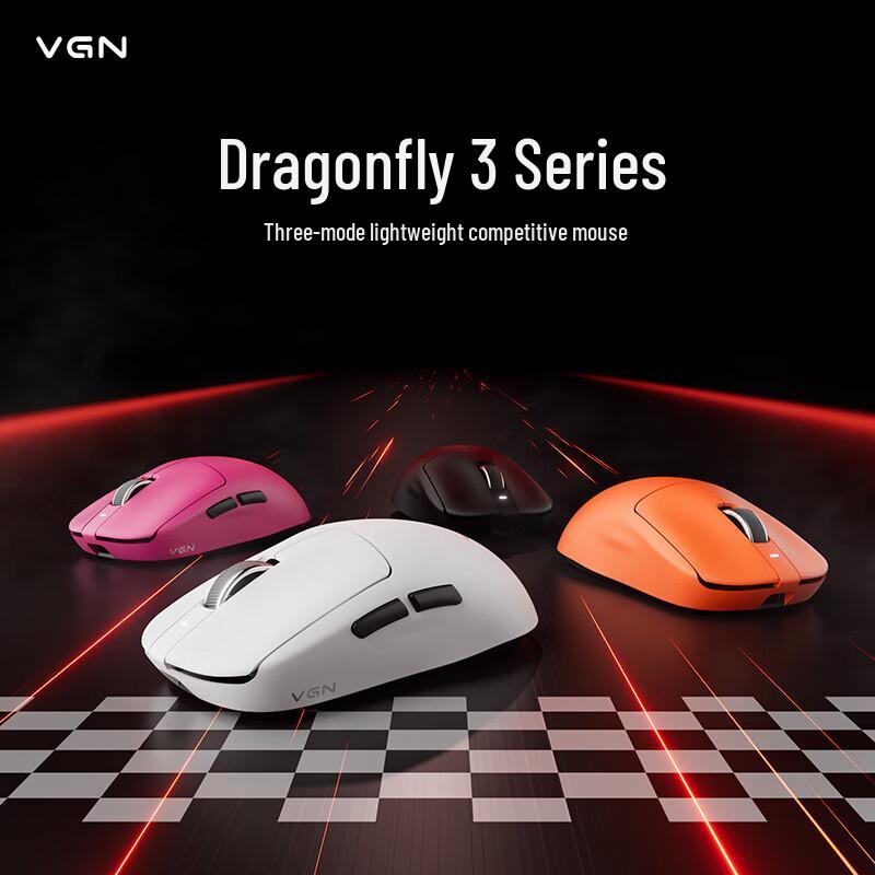 VGN Dragonfly 3 Leichte Kabellose Gaming-Maus
