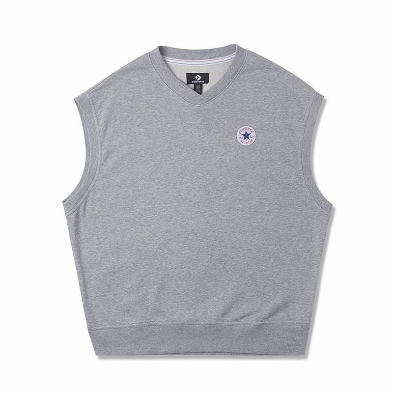 

Новые мужские майки Converse серые 10025908-A01 M