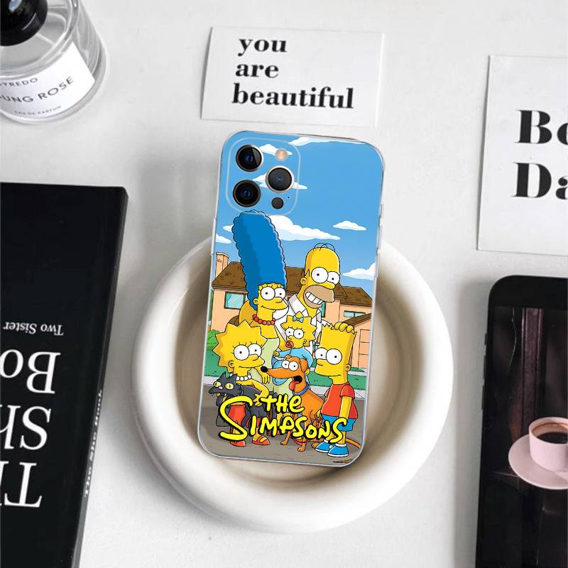 Funny Cartoon S-Simpsons For IPhone 17 Air 16 Pro Max 15 14 13 12 11 Plus Phone Case