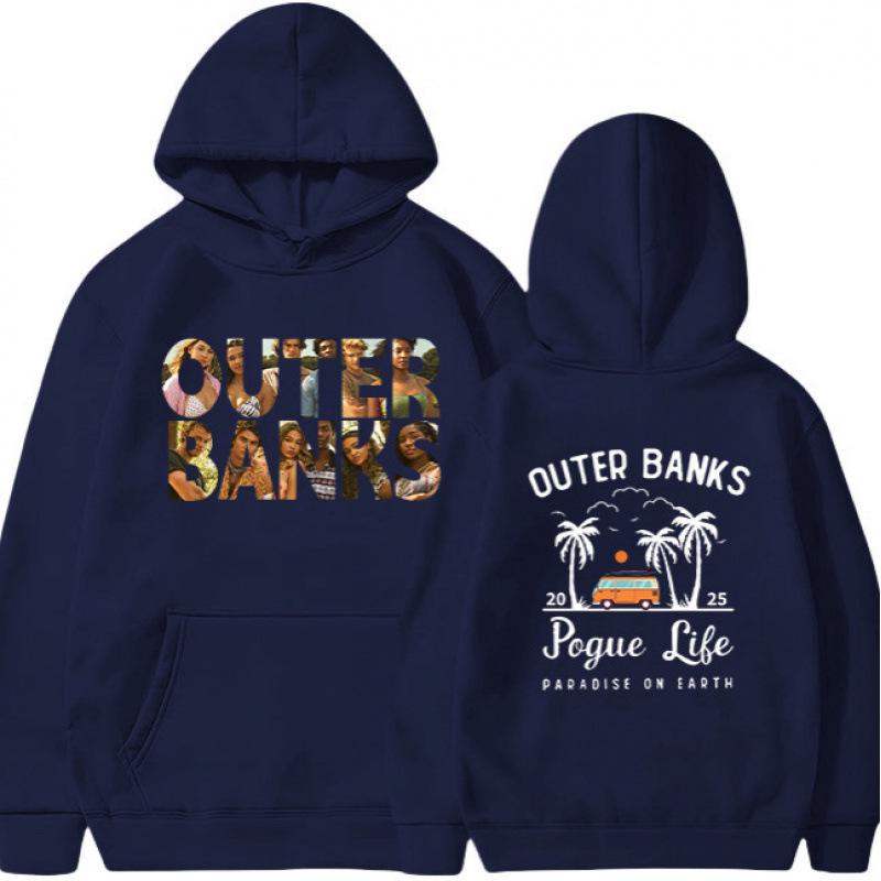 2025 Casual Dark Style Anime Hoodie for Men & Women – Retro Hooded Sweatshirt