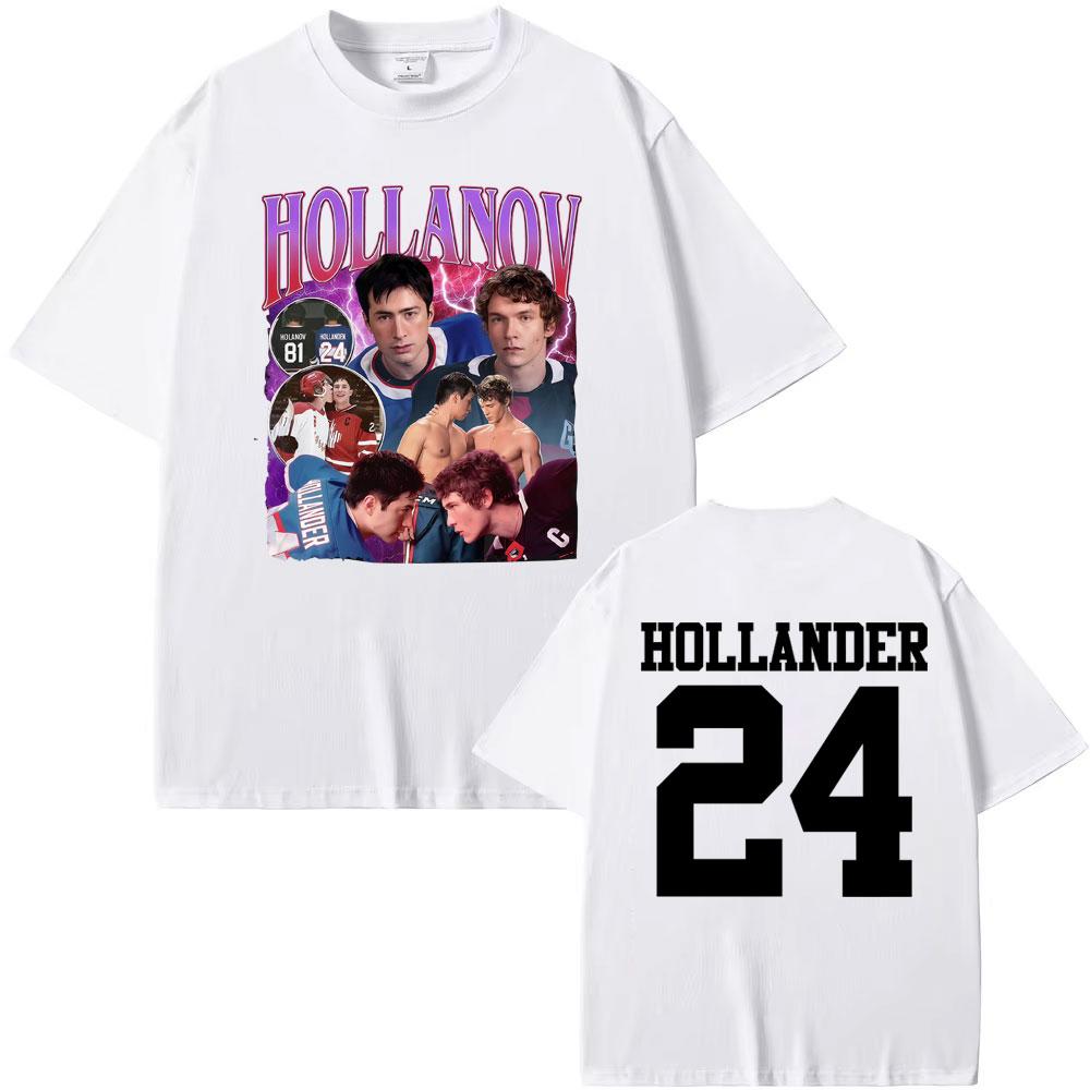 Shane Hollander Ilya Rozanov Heated Rivalry T Shirts Men Women Harajuku Style Summer T Shirt Cozy Short Sleeve Oversized TShirt