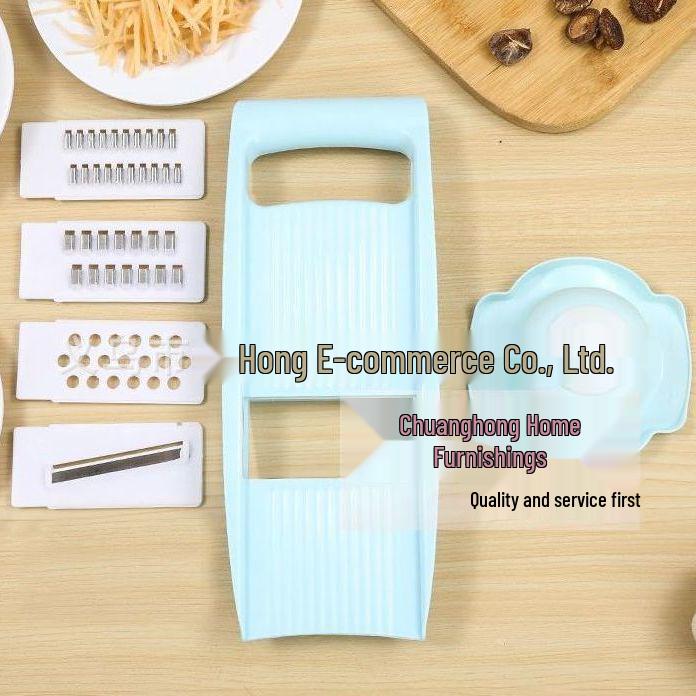 Multifunctional Vegetable and Potato Slicer: Kitchen Grater and Shredder for Home Use