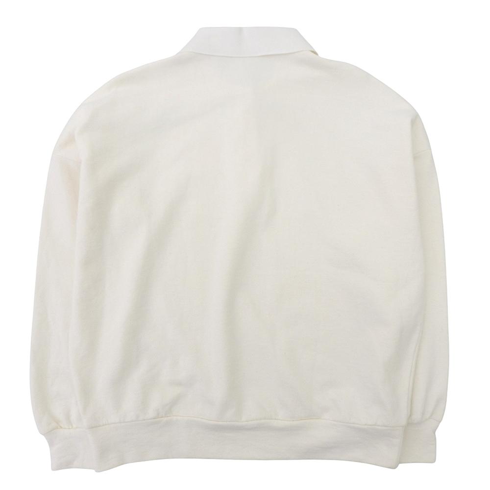 THE ROW Women's Polo Sweat Pullover Top, White, Size XS tops XS whiteUsed