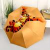 Ombrello Tigger, Winnie con Apertura e Chiusura Automatica - Ombrello Pieghevole Portatile a 8 Stecche con Manico in Plastica, Adatto per il Tempo Libero e Hallo
