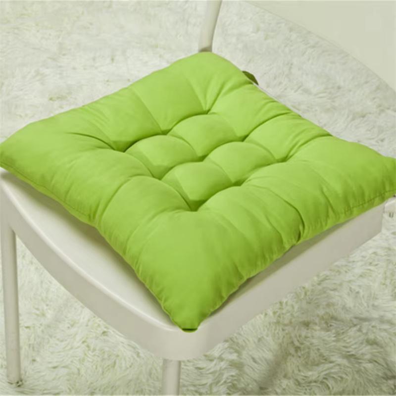 Einfarbig Modern Stil Universal Zuhause Quadratisches Kissen Mode Wohnzimmer Sitzmatte Zuhause Esszimmerstuhl Dekoration Anti-Rutsch-Pad