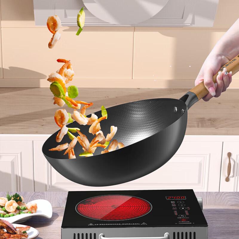 Kangbahe Premium Cast Iron Wok