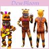 Cosplay kostým Five Nights At Freddy's pro děti Měkká mléčná hedvábná látka Jednodílný oblek Halloweenský maškarní oblek