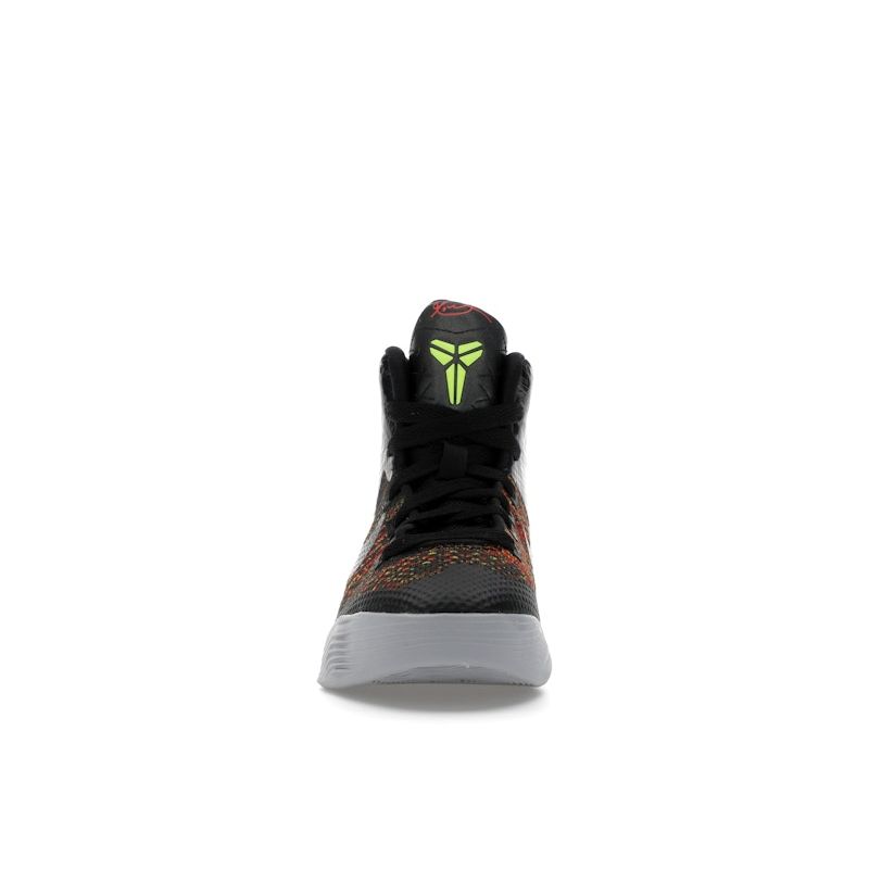 Nike Kobe 9 Elite Protro GS Obra Maestra Negro Carmesí Brillante Volt Plata Metálica HJ9446-001
