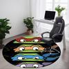 1pc TurtlesChair Carpet for Office, Non-slip, Soft and Durable Office Rug for Interior Decoration, Perfect for Office Yy250925158