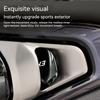 BBKG7 4Pcs Car Inner Door Bowl Stainless Steel Protection Cover Stickers For BMW X3 G45 G48 2024-2025 Sticker Styling Accessories