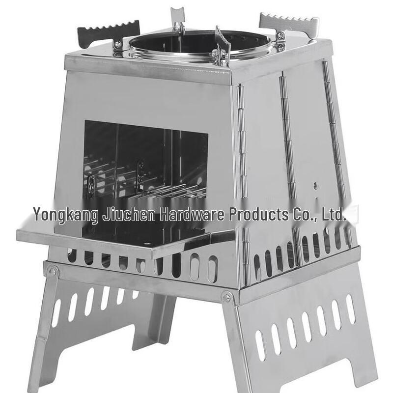 Portable Folding Outdoor Charcoal Wood Stove