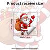 Cartoon Santa Switch Plate Wall Sticker Removable Self Adhesive No Damage Bedroom Living Room Decor