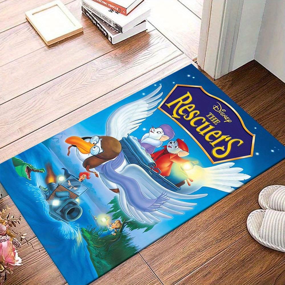 

1pc Rescue Hero Rug - Non-Slip, Machine Washable Polyester Carpet for Living Room, Bedroom, Bathroom & Laundry - Comfortable Home Decor Christmas Deco 60cm by 90cm
