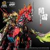 Motor Nuclear MNQ-XH09X Guan Yu Alloy Finished Model Kaiyang Palace Wuqu Star Lord Chiyan Fire Dragon Horse Collectible Figure