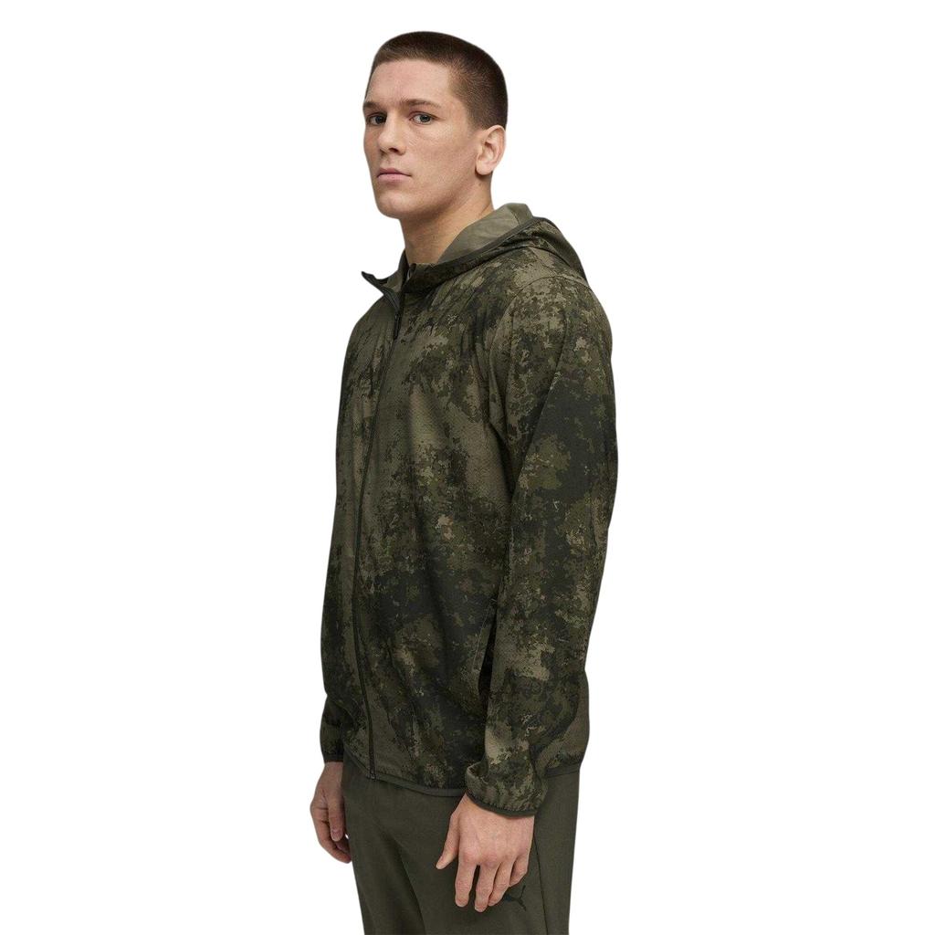 Puma Mens Monay Camo Hooded Jacket