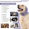 Dog Calm Hoodie, No Shake Ear Wraps for Dogs, Quiet Dog Ear Cover Noise Protection, Pet Ear Muffs Dog Ear Protector Head Wrap Cover for Anxiety