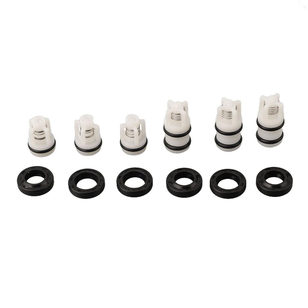 1 set Kit di Riparazione Per Testa di Pulizia Pompa Guarnizione Valvole di Controllo Olio Rondella Pompa Kit di Riparazione Per Macchine per Pulizia Domestica Giardinaggio Elettrico