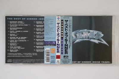 CD SINNER  Best Of Sinner  Noise Years VICP8136 NOISE INTERNATI 1994 Japan Obi Metal Used