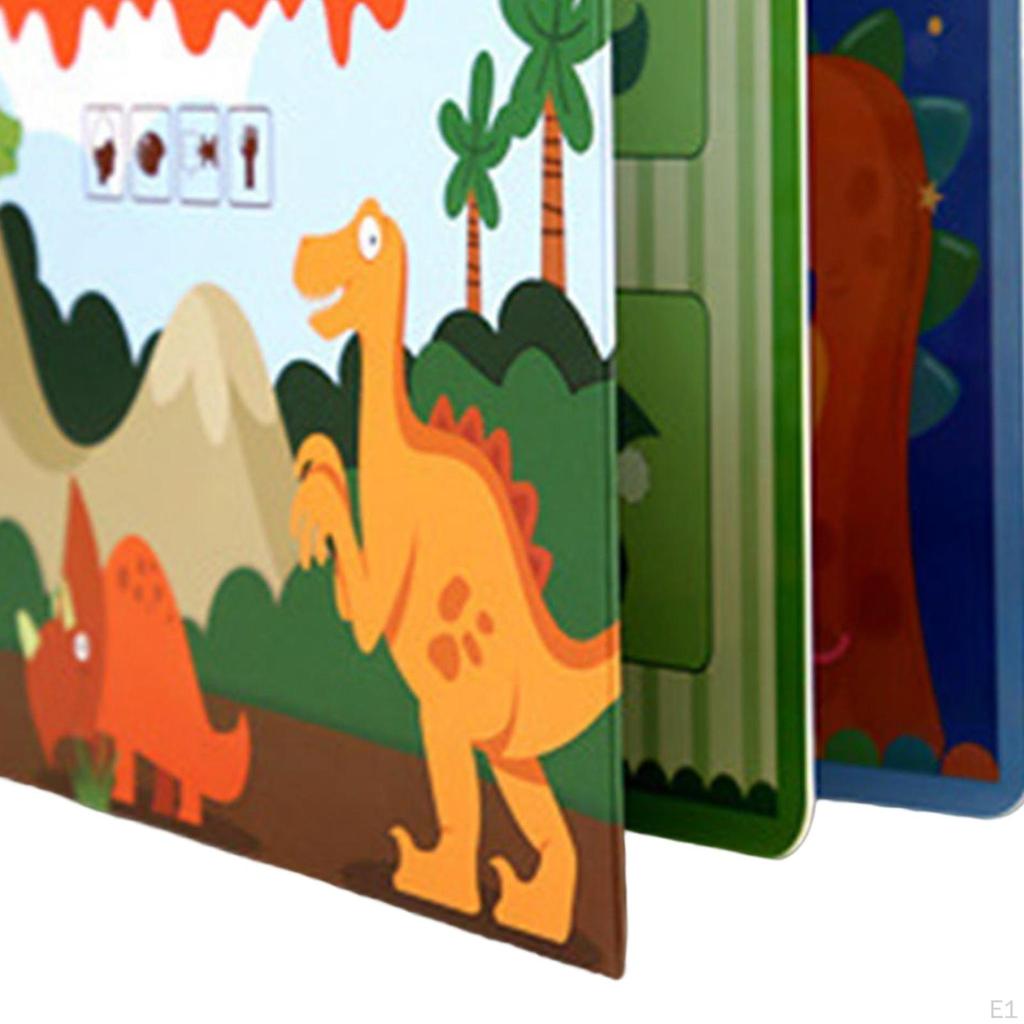 Book Learning Activities Teaching Aids Party Favors al Toys Matching Game for Preschool Toddlers