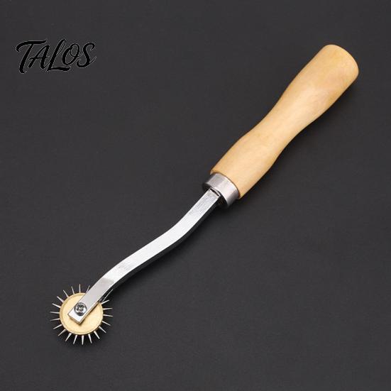 Sewing Pattern Tracer Wooden Handle Tracing Wheel, 2/3mm Needle Point Wheel for Craft Patterns, Faux Leather Projects, Professional Stitch Marking