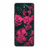 Funda For Honor Magic7 Pro Case Cute Cartoon Black Silicone Soft Phone Cases For Honor Magic 7 Pro Back Cover Case 7Pro Coque