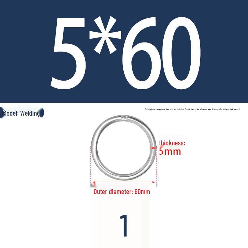 304 Stainless Steel Seamless O-Ring for Lifting and Hammock Yoga Connection