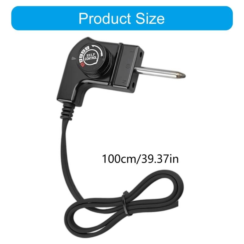 Evler için Kullanışlı Güç Kablosu Mutfak Kullanımı Sıcaklık Ayarı ve Alev Geciktirici Koruma Sunan Pişirme