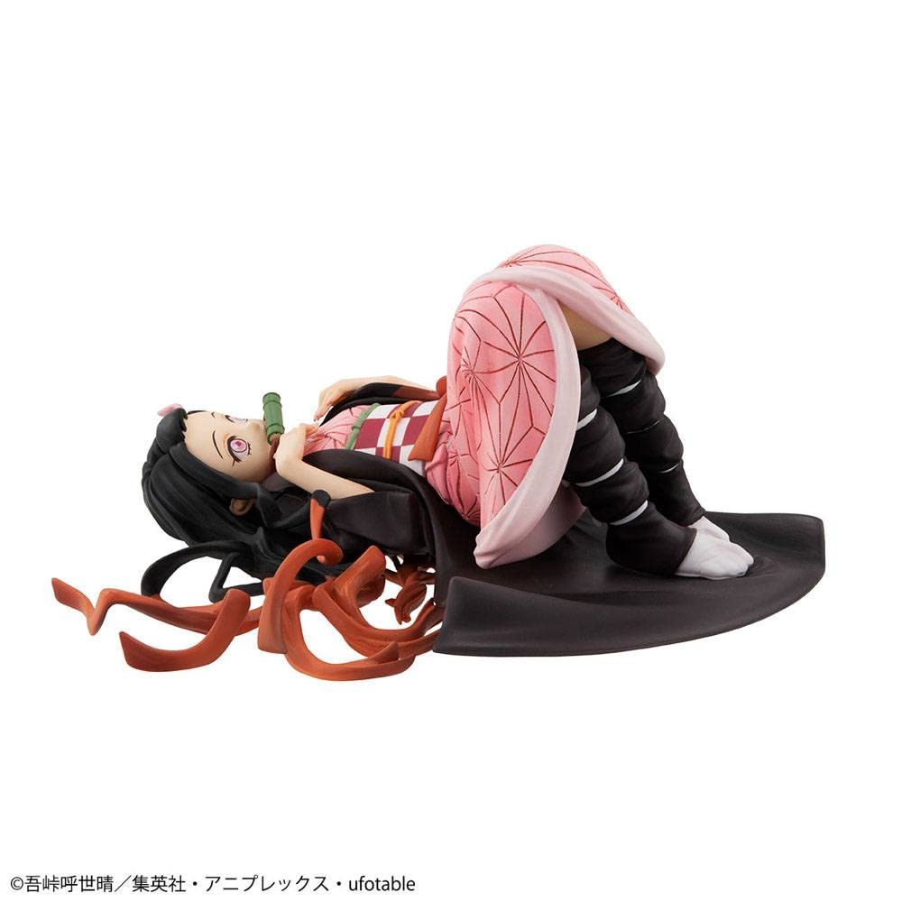 MegaHouse G.E.M. Series Demon Slayer: Kimetsu No Yaiba Palm-Sized Nezuko-chan One More, Approximately 120mm PVC Pre-painted Complete Figure MH83027