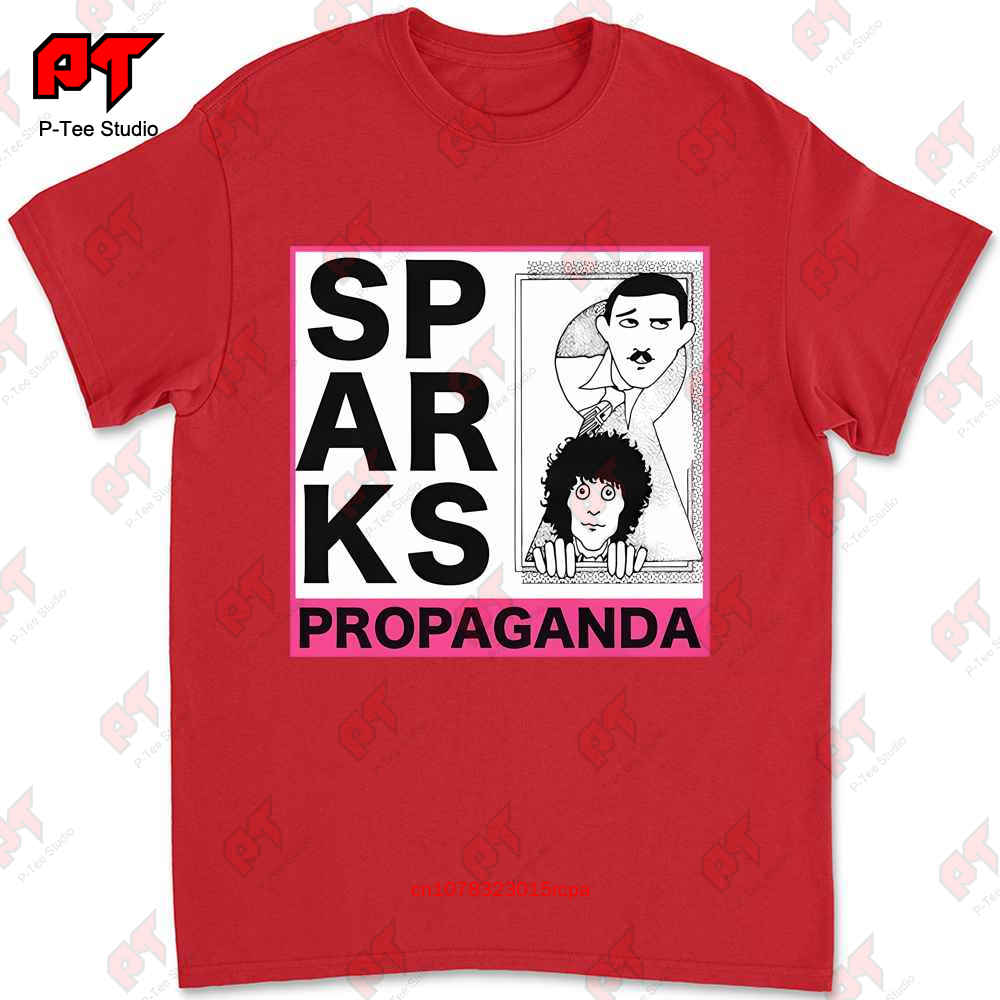 Sparks T Shirt Band Art Pop Rock Glam MKCJ S