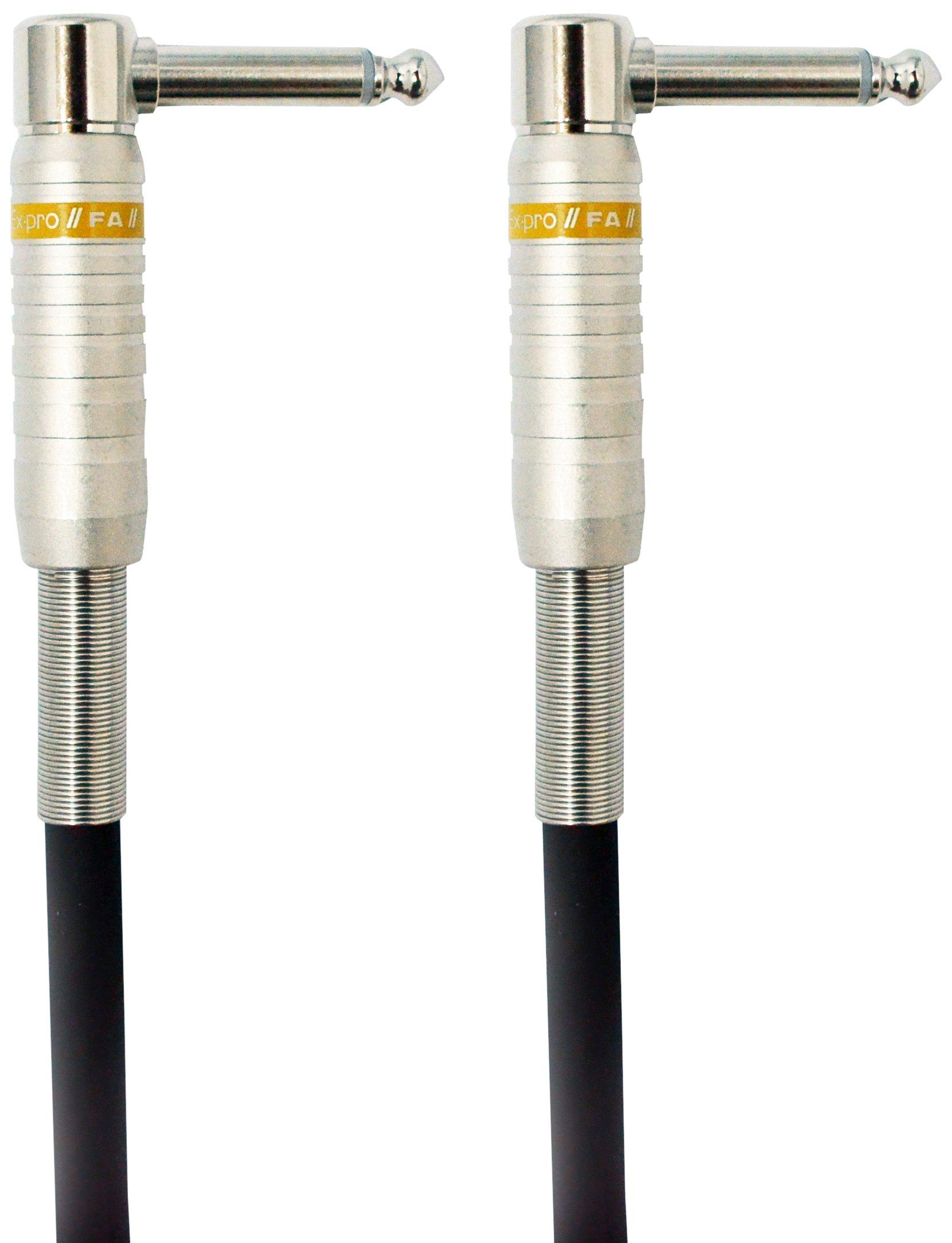 

FA musical instrument shield cable x 20cm Ex-pro FA-02LL L-shape L-shape