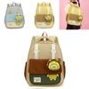 Childrens Bee Pattern Cartoon Backpack With Curved Shoulder Straps For School And Kindergarten