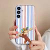 Luxury Y2K Curious George Phone Case For Samsung S25,24,23,22,21,S20,Ultra,Plus,FE Black Soft Cover