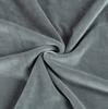 Decorative Pillowcase, Dark Gray Velvet