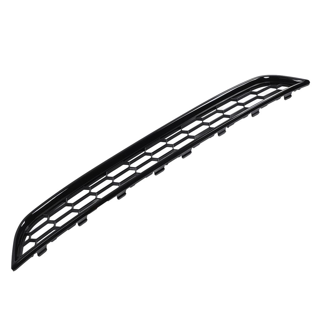 Front Bumper Lower Grill Cover 1801358 Glossy Black Replacement for Ford Fiesta 2013?2017