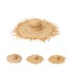European and American Spring and Summer New Hollow Pattern Weaving Burr Raffia Big Eave Hat Sunscreen Beach Raffia Straw Hat