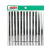 Diamond Flat-Tapered File Set CF-400: Alloy Metal Mold Grinding & Shaping Tool