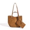 French Large Capacity Shoulder Bag Frosted Autumn and Winter Premium Handbag Commuter Classic Underarm Bag