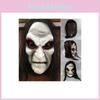 Premium Quality Halloween Black Long Hair Mask Full Head For Spooky Cosplay Parties