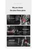 Summer Breathable Non-Slip Half-Finger Weightlifting Gloves with Extended Wrist Support
