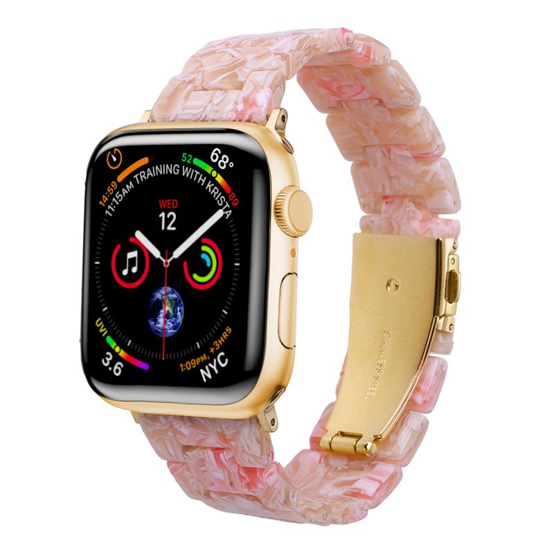 

Ремешок из смолы для Apple Watch Band 8 Ultra 49 мм 44 мм 45 мм 40 мм 41 мм 42 мм 38 мм браслет Correa Loop для iwatch Series 7 6 SE 5 4 3 49mm