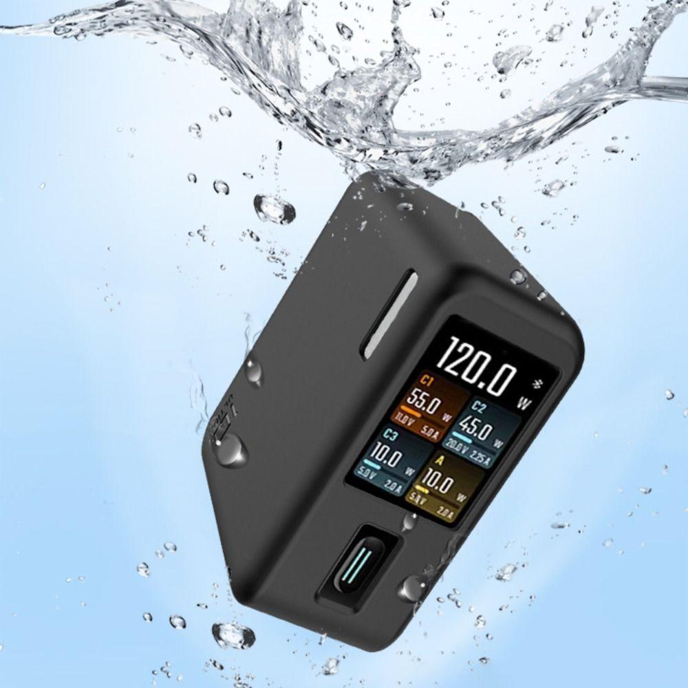 Solid Color Silicone Case Dustproof Protective Cover for CUKTECH 10 Ultra GaN Charger 120W Travel