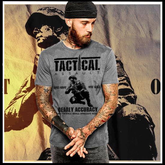 

Special Forces Military Airborne Paratrooper Close Quarters Combat Unisex T-Shirt L