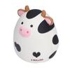 Kids Piggy Bank Cute Little Cow Cartoon Design Eco Friendly Exquisite Smooth Lines Natural Colour Coin Bank