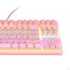 Mechanical Gaming Keyboard Anti-ghosting Detachable Panel Backlit Windows Gamer for Typing