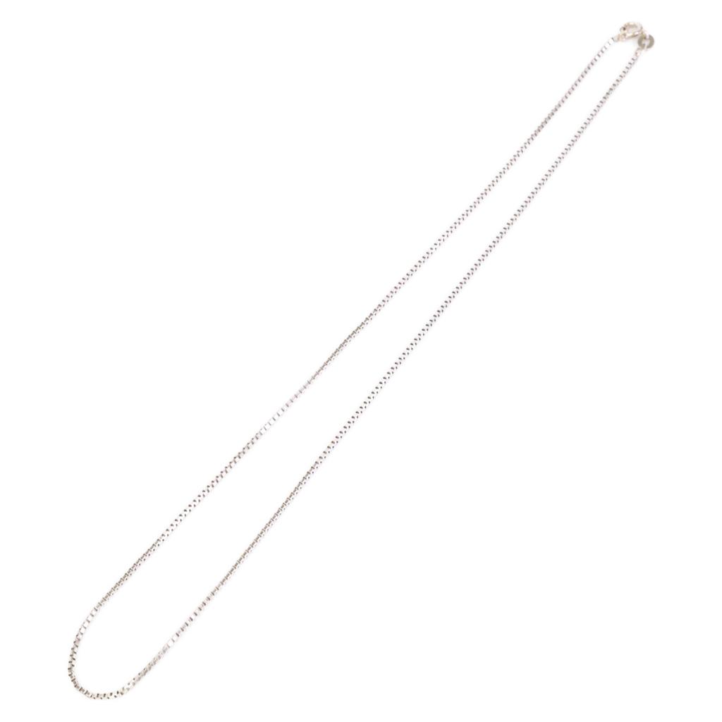 UNOAERRE 585 Chain Necklace White goldUsed