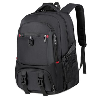 Mochila de Negocios Multifuncional, Mochila Doble Expandible de Gran Capacidad, Mochila de Viaje Ocio para Hombres, Bolsa de Equipaje