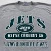 Vintage 90s NEW YORK JETS WAYNE CHREBET #80 T-Shirt MEDIUM/LARGE Nfl Football