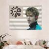 1pc Curtis James Tapestry James Flag Wall Hanging Kpop Aesthetic Room Decor  Fan Art Wall Cloth Flat Print