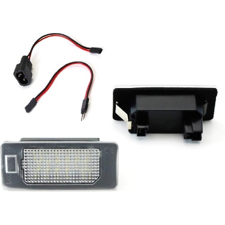 Direct Replace Error Free 24-LED License Plate Lamps For BMW 2 3 4 5 Series X3 X